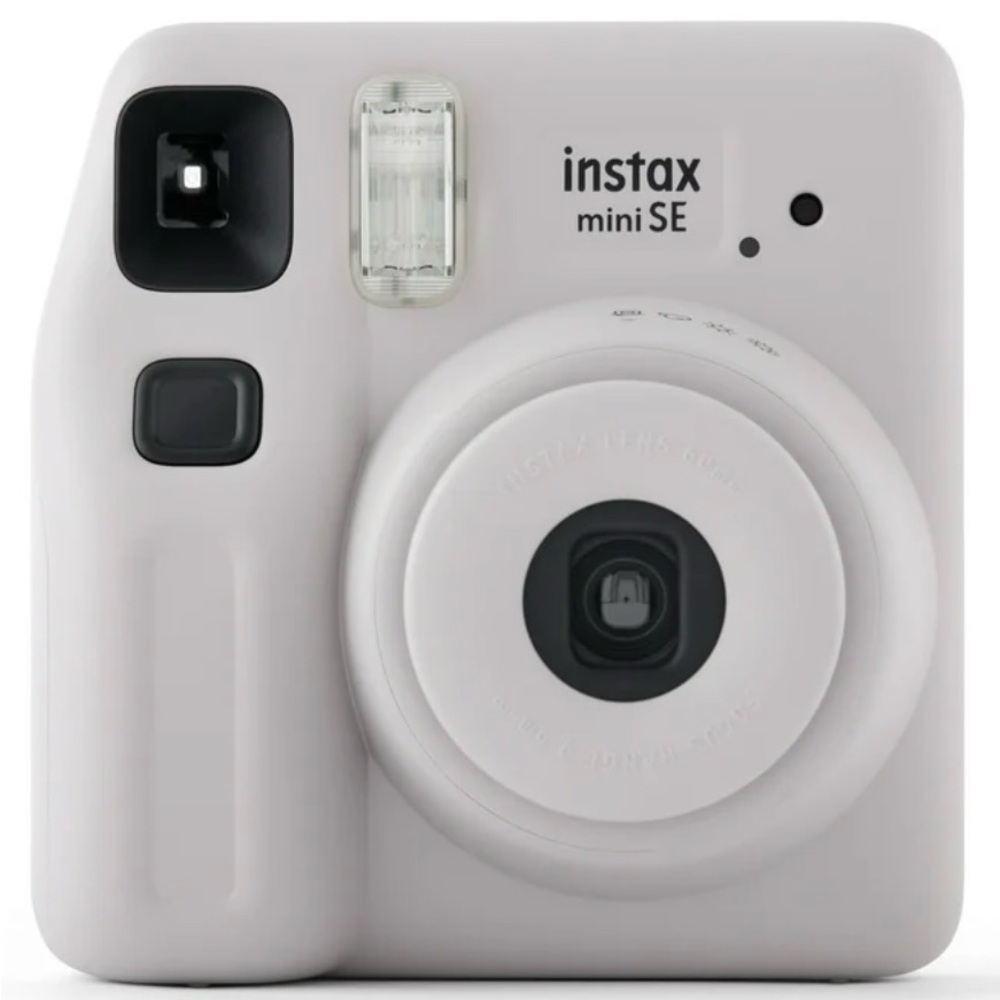 NWT Fujifilm Instax Mini SE Instant Camera - White